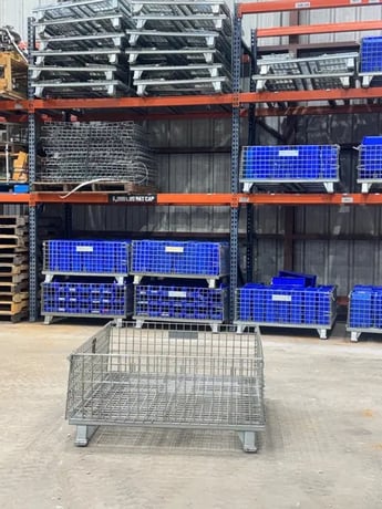 Nashville Wire, Folding Wire Container, 4000 lb. capacity - Image 5
