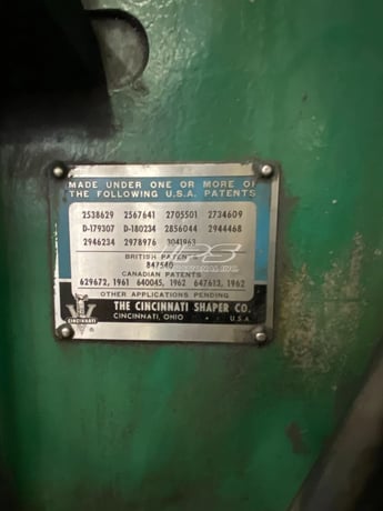 400 Ton, Cincinnati #400H12, Hydraulic Press Brake, 12' overall length, 12" stroke, 1964 - Image 8