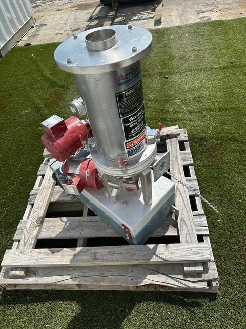 Acrison #406-5-10-170-00-BC/2, Volumetric Feeder, 1/4 HP Marathon Motor @ 1725 RPM, stainless steel hopper - Image 1