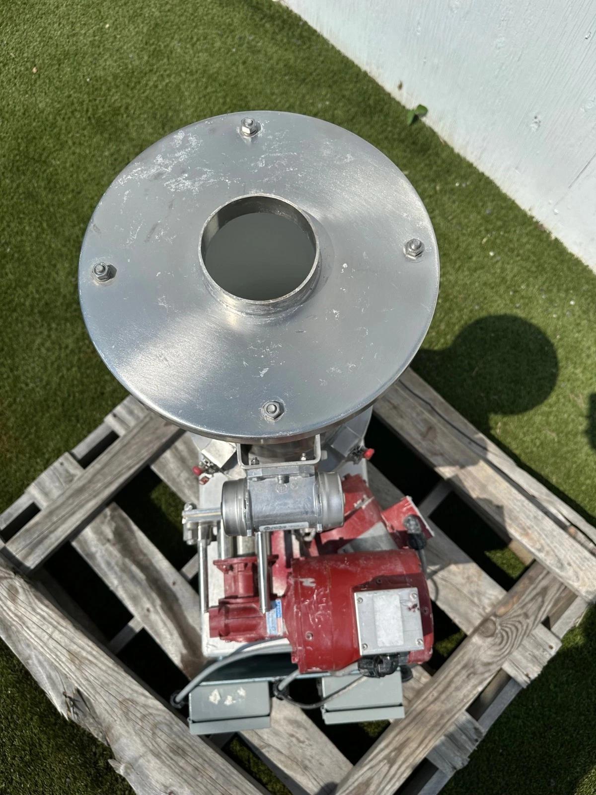Acrison #406-5-10-170-00-BC/2, Volumetric Feeder, 1/4 HP Marathon Motor @ 1725 RPM, stainless steel hopper - Image 4
