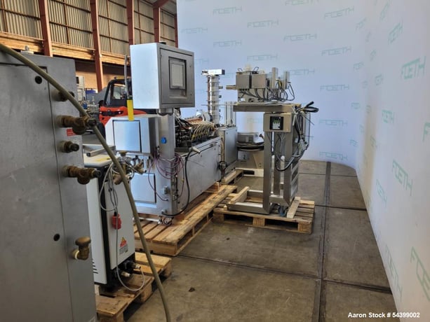 0.7" Leistritz #ZSE-18-PH-40D, twin screw pharma extruder system, 40:1 L/D, 600 RPM, 6.3 HP, w/ K-Tron - Image 3