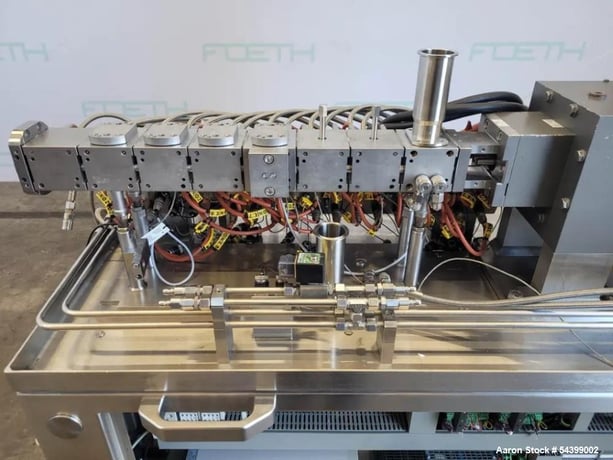 0.7" Leistritz #ZSE-18-PH-40D, twin screw pharma extruder system, 40:1 L/D, 600 RPM, 6.3 HP, w/ K-Tron - Image 7