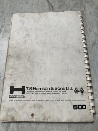 OME Harrison M400 16.5 & #034; Swing Lathe Owner Operator Instruction & Service Manual - Image 4