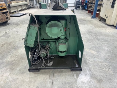 3" x 3" x 0.277" Roundo #R-3, Hydraulic Angle Bending Roll, 9" diameter, 3" shaft, 23 FPM, 5 HP, 1988 - Image 4