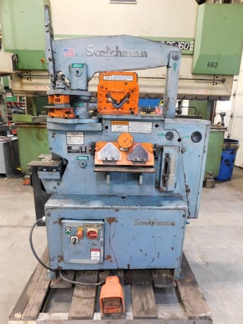 Scotchman #5014ET, Ironworker, 50 ton, 3 station, 10 tool sets, 2016 - Image 1