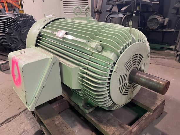 125 HP 720 RPM Reliance, Frame 449T, TEFC BB, 460 Volts - Image 1