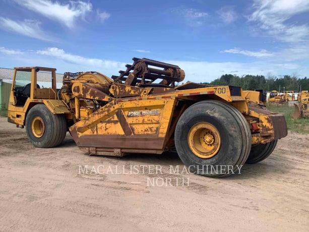 Deere & Co 862, Wheel Tractor Scraper, 6829 hours, S/N: T00862X708065, 1985 - Image 4