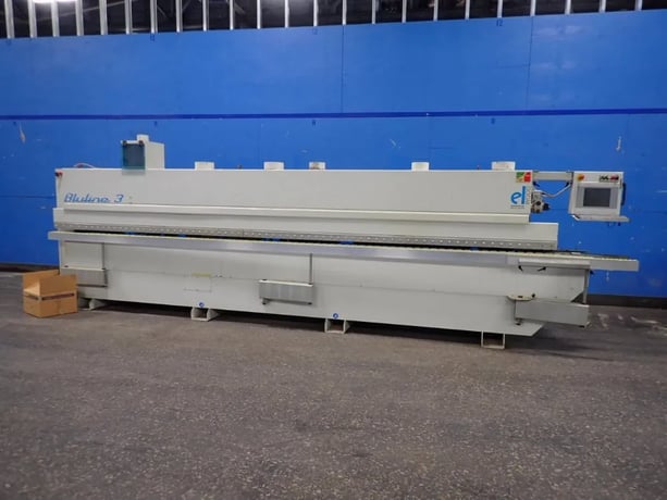 Elwood Woodworking Machinery #BL-3, Edge Bander, 212" capacity, 20 kW, 2008 - Image 1