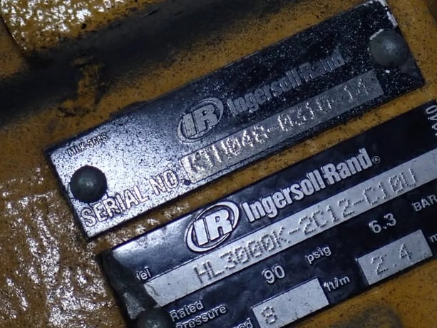 3 Ton, Ingersoll-Rand #HL3000K-2C12-C10U, Electric Chain Hoist, 2.4 mm, 90 psig, 8 FPM - Image 10