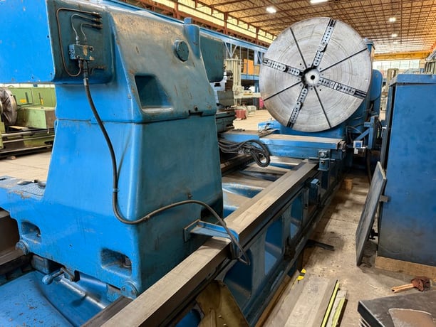 67" x 156" Monarch #Missle-Master, engine lathe, 48" swing over cross slide, 59.5" chuck, tool post, tailstock - Image 8