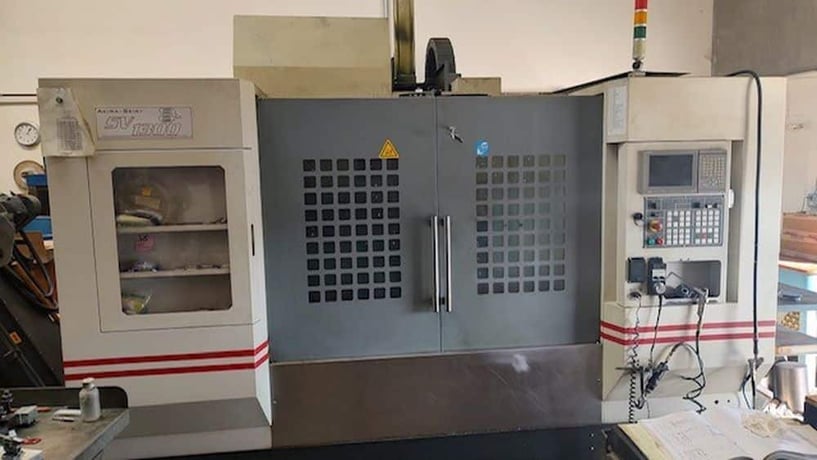 Akira-Seiki #SV1300, CNC vertical machining center, Mitsubishi Control, 50" X, 20" Y, 25" Z, 14000 RPM, 24 - Image 1