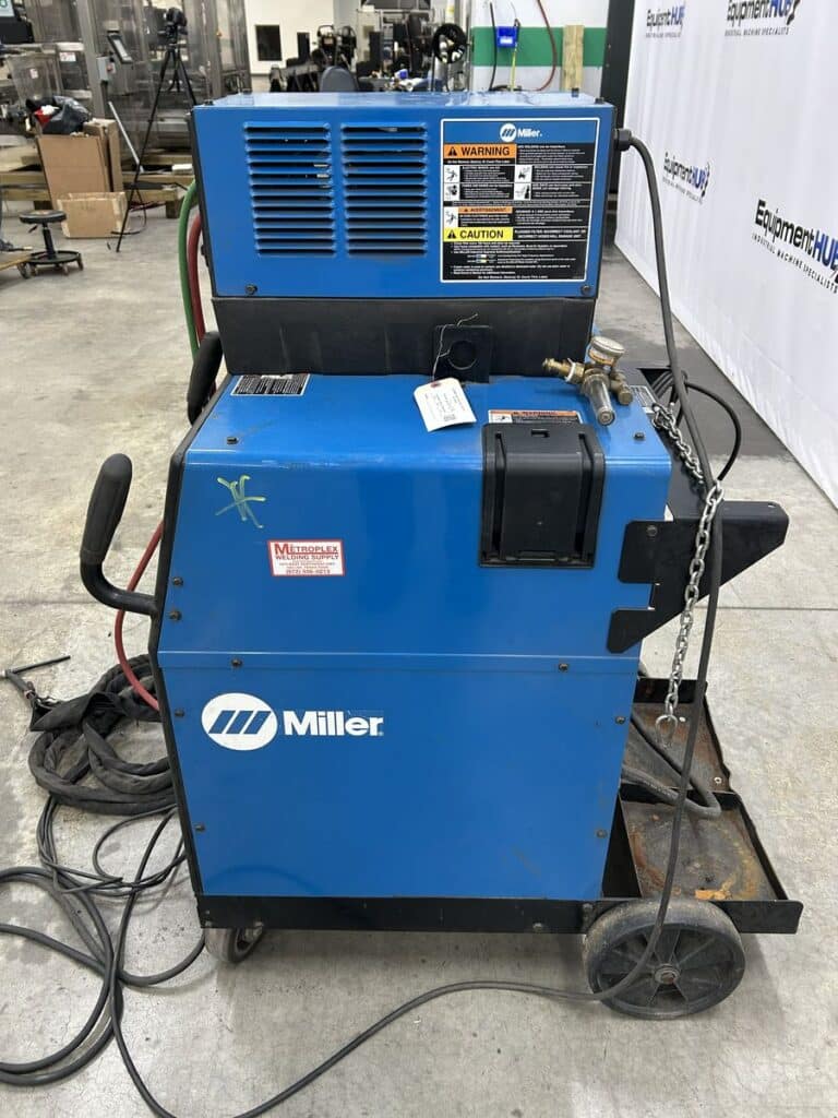 Miller #Syncrowave-250DX, AC/DC tig welder with Miller Coolmate 3 coolant system, tig torch - Image 10