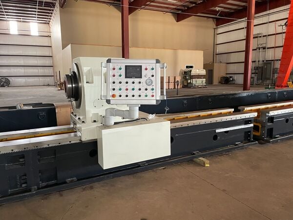 8" x 393" Dezhou Precision #T2150, Deep Hole Drilling & Boring Machine, 2"-20" boring diameter, 24" max. work - Image 4