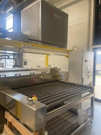 CMB-Besana #SQT.10L, Glass Double Edger Line w/ Horizontal Washer, 59" x 98" max. glass size, 3-40 mm - Image 8