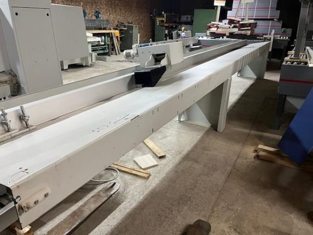 3/4" x 1" Dimter #S90, Optimizing Cut-Off Saw, 9" max. width, 4" thickness, 20.5" blade diameter, 10 HP arbor - Image 3