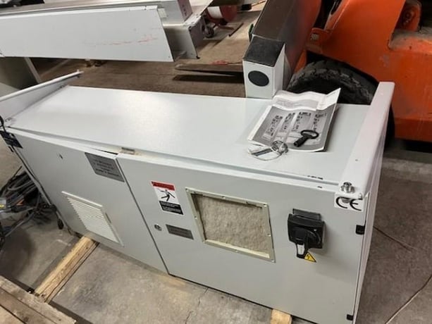 3/4" x 1" Dimter #S90, Optimizing Cut-Off Saw, 9" max. width, 4" thickness, 20.5" blade diameter, 10 HP arbor - Image 4
