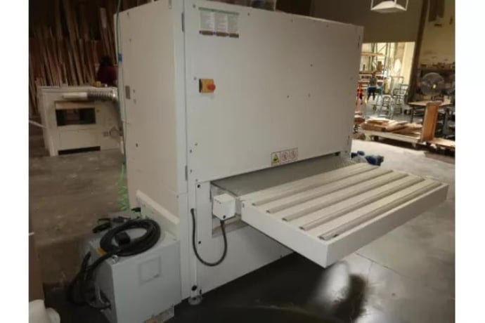 DMC/SCM #SD60, 2-Head Wide Belt Sander, 2 HP, 12-60 FPM, Logic 50K electronic programmer, 480 Volt, 2019 - Image 2