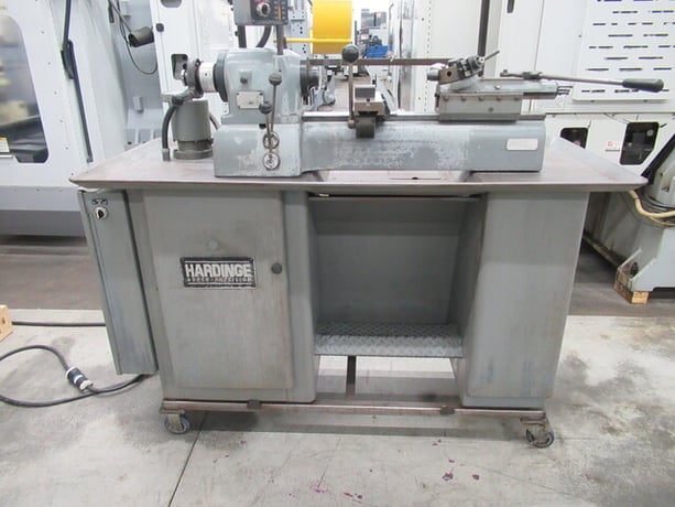 9" Hardinge #DV-59, Second Operation Lathe, 3500 RPM, variable speed, 5C Collet Closer, 6 position, 1 HP - Image 2