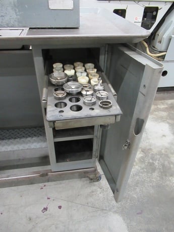 9" Hardinge #DV-59, Second Operation Lathe, 3500 RPM, variable speed, 5C Collet Closer, 6 position, 1 HP - Image 9