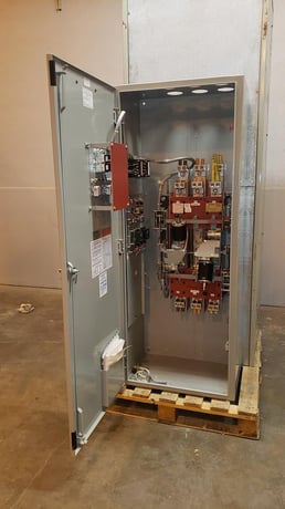 800 Amp, Siemens Russelectric #RTS03, Transfer & Bypass Switch, 277/480 Volts, 2014 - Image 5