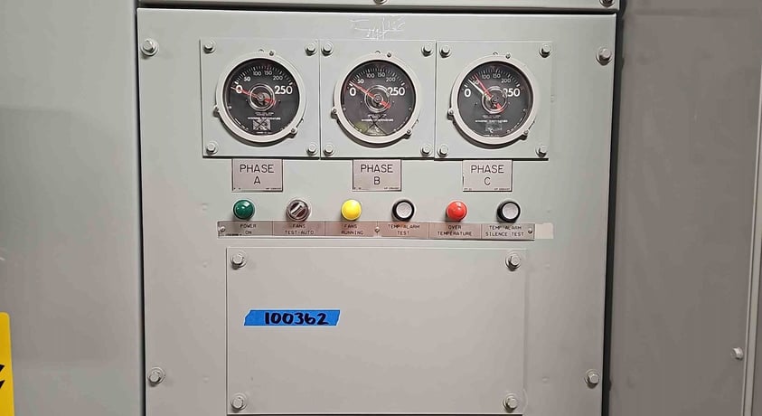 2000 KVA, 13800 Primary, 480/277 Secondary General Electric #M156439A, Substation Dry Type Transformer (3 - Image 2