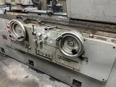 12.6" x 40" Shigiya #GUA30-100, Universal Cylindrical Grinder, Internal Attachment, 14" diameter wheel - Image 9