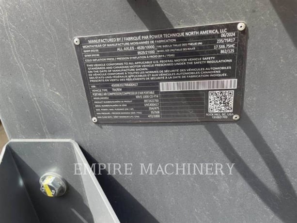 Atlas-Copco XRVS1000CD, 88 hours, S/N: UVC400417, 2024 - Image 5
