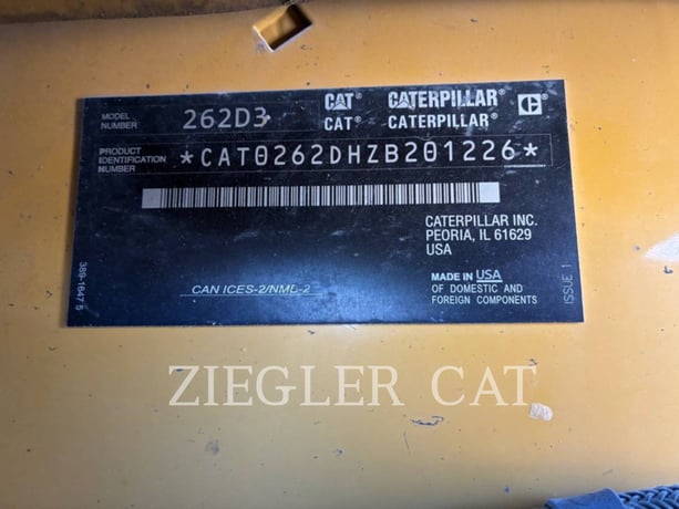 Cat 262D3, Skid Steer Loader, 1664 hours, S/N: ZB201226, 2020 - Image 6