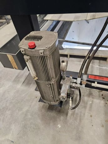 31.5" Simex G.m.b.h. #SPK80-35/40, hydraulic filter press, (42) 800mm x 800mm plates, 2017 - Image 4