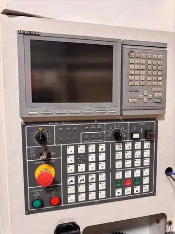 Akira-Seiki #V4XP, CNC vertical machining center, Mi645 Control, 41.3" X, 19.8" Y, 22" Z, 12000 RPM, 28 - Image 6