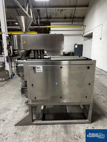 Freund-Vector #TFC-220, Pilot Scale Roll Compactor/Granulator, Stainless Steel, 20kg/hr, 7.9" diameter x - Image 3
