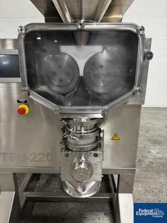 Freund-Vector #TFC-220, Pilot Scale Roll Compactor/Granulator, Stainless Steel, 20kg/hr, 7.9" diameter x - Image 8