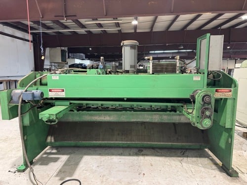 1/4" X 10' Accurshear #625010, Hydraulic Shear, 23 SPM, 20 HP, 36" Back Gauge, 1995 - Image 6