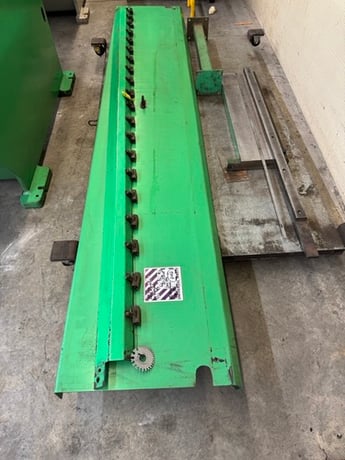 1/4" X 10' Accurshear #625010, Hydraulic Shear, 23 SPM, 20 HP, 36" Back Gauge, 1995 - Image 8