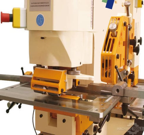 8.1" x 8.1" x .8" Geka #Hydracrop-165-SD, Ironworker, 185 Ton, 2-cylinder, 24" throat, 2026 - Image 7