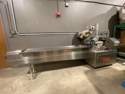 Barrington #BPS-230S, Servo Horizontal Flow Wrapper, 9" film, fin & end seals, 2019 - Image 1
