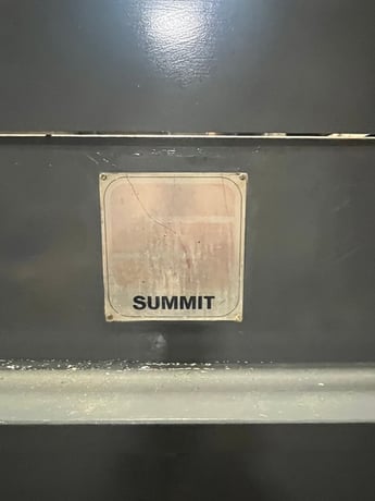 1/4" x 10' Summit #S-103, Hydraulic Shear, foot pedal - Image 5