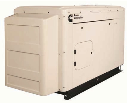 30 KW Cummins #RS30, Quiet Connect Series Liquid-Cooled Generator, natural gas/propane, 100-150 amp circuit - Image 1