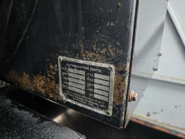 500 KW Generac, Diesel Generator, 22L, V12, Daewoo, 1 & 3PH, Enclosed w/ Tank, 152 hours, 2000 - Image 4