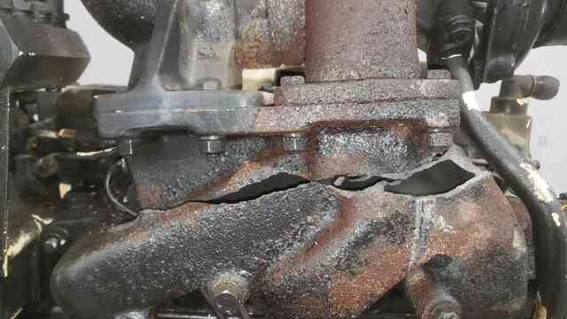 John Deere #4039, Diesel Engine, Frame w/ 210 gal Fuel Tank, AS IS - Image 4