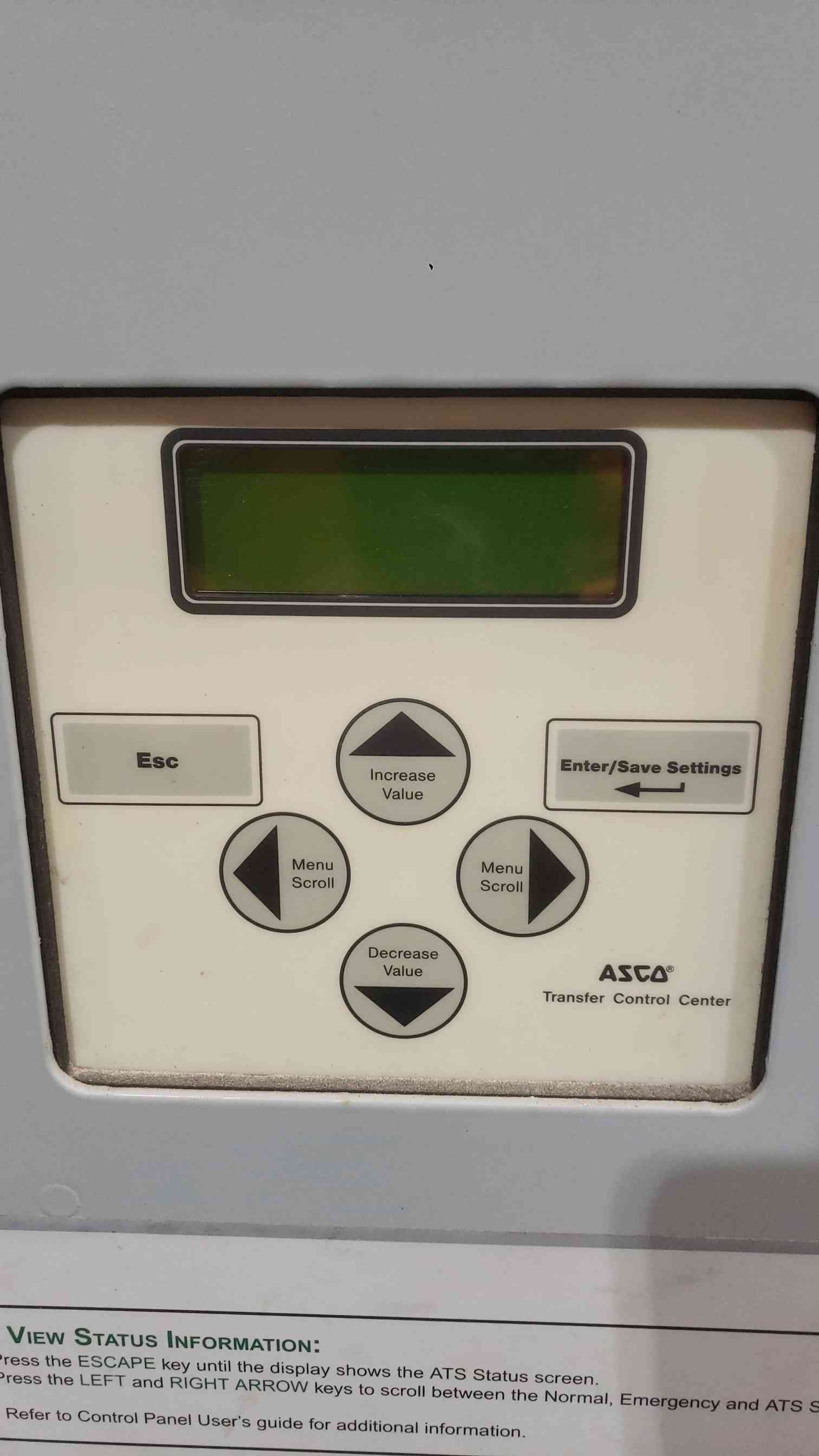 4000 Amp, ASCO 7000-Series #E07ATSC34000N5XC, automatic transfer switch, 480 Volts, AS-IS - Image 6