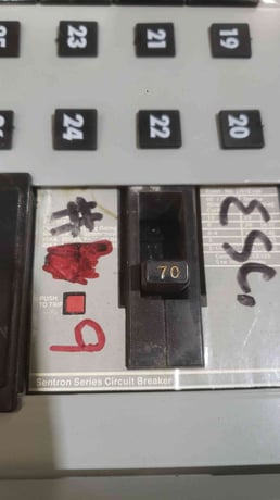 400 Amp. Siemens #Sentron-Series, Panelboard, 480/277 Volts, 3PH, 4W, Breaker, 2001 - Image 6