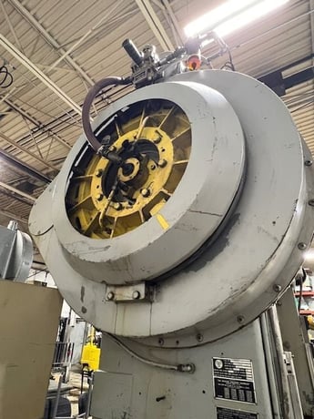 100 Ton, Minster #P2-100-48-31 Piece-Maker, straight side double crank, 5" stroke, 18" Shut Height, 4" adj. - Image 6