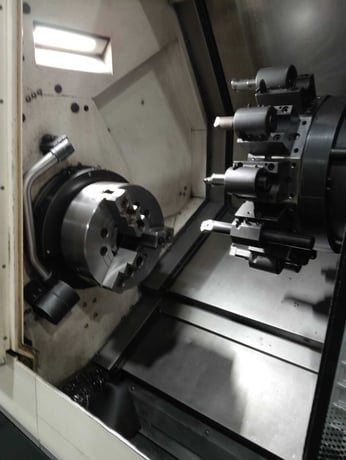 DMG, Mori #NLX-3000/700, CNC turning center, 12" chuck, 16.9" dia., 28.1" lgth, 2-Axis, tailstock, chip - Image 3