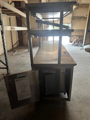 Marshall Air Systems #170525B208, Hot Food Warming Rack & Work Station/Stainless Steel Table, 208 Volt - Image 10