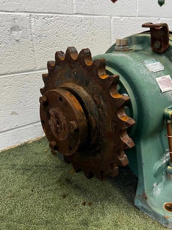 16 HP @ 1750 RPM, Sumitomo Cyclo #CHH4185YR243, Speed Reducer/Gearbox, 43.00 :1 ratio, 23100 lb. output - Image 3