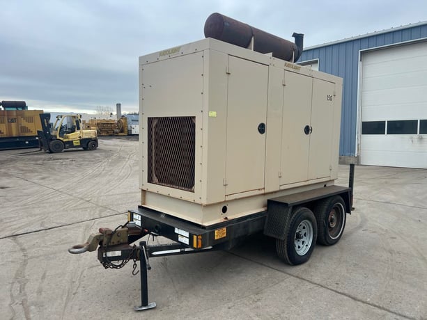 150 KW Kato light #D150F-J4T2, Portable Diesel Generator, 6.8 Liter John Deere engine, circuit breaker, 1800 - Image 2