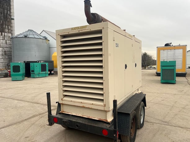 150 KW Kato light #D150F-J4T2, Portable Diesel Generator, 6.8 Liter John Deere engine, circuit breaker, 1800 - Image 5