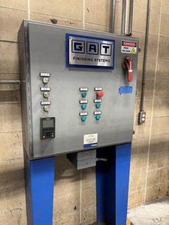 Rapid Industries #RPB-08-12-14, Abrasive Shot Blast Room System, cross auger floor reclaim system, 6500 cfm @ - Image 4