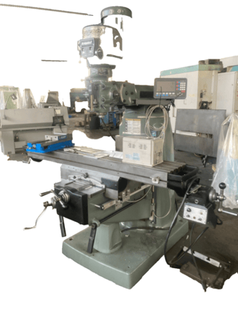 Bridgeport, Vertical Turret Knee Mill, power feed table, digital read out - Image 3